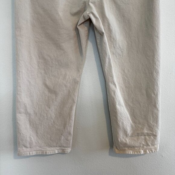 Loft "The Slim" Off White Jeans Size 18 / 34 - Worn Once - Picture 7 of 11